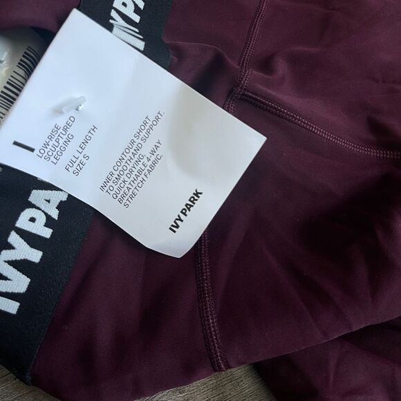 Ivy Park Low-rise Logo Full-length Leggings-red-small - Picture 3 of 3